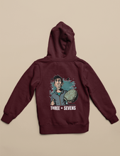 Charger l'image dans la galerie, Hoodie "Lanceur de roches" - Three Sevens