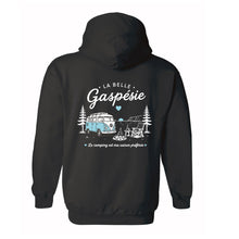 Charger l'image dans la galerie, Hoodie Camping Westfalia — Noir

