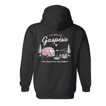 Charger l'image dans la galerie, Hoodie Camping Westfalia — Noir
