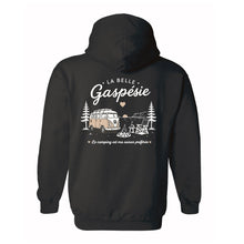 Charger l'image dans la galerie, Hoodie Camping Westfalia — Noir
