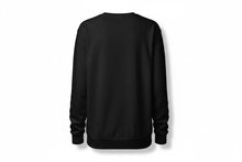 Charger l'image dans la galerie, Vue arrière du crewneck noir Impressions Gaspésie en mélange coton et polyester pour maman de volleyball
