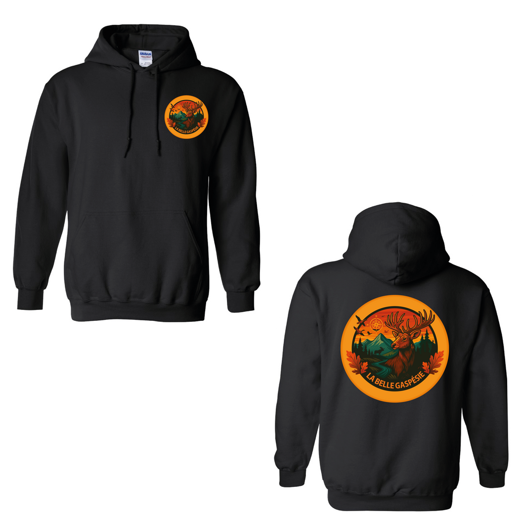 Hoodie unisexe - La belle Gaspésie - Chevreuil